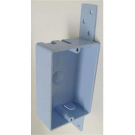 EZ08SB 8 cu. in. Shallow PVC EZ Box with Bracket 